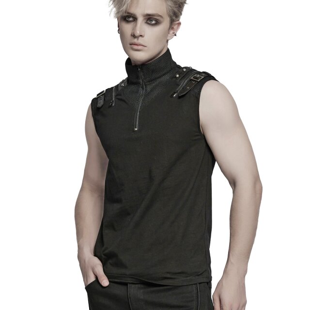 Punk Rave Tanktop Straps and Silence L-XL