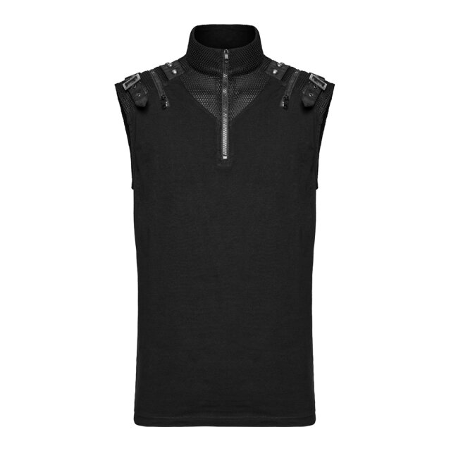 Punk Rave Tanktop Straps and Silence L-XL