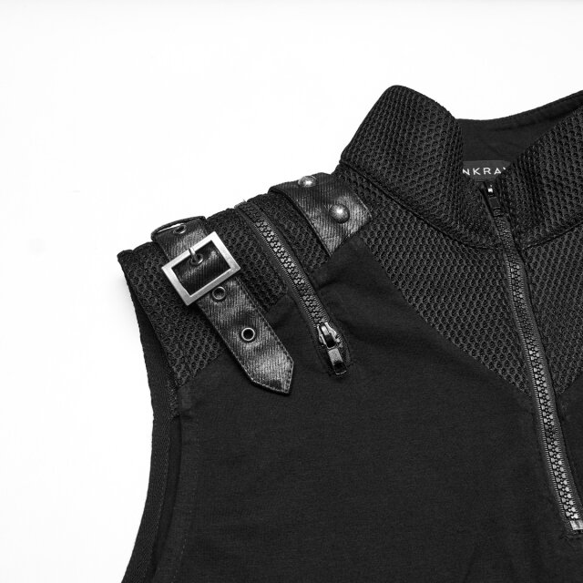 Punk Rave Tanktop Straps and Silence XXL-3XL