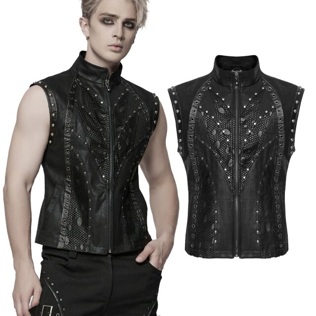 Gothic Post-Apocalypse Waistcoat (WY-1781MJM) from PUNK...