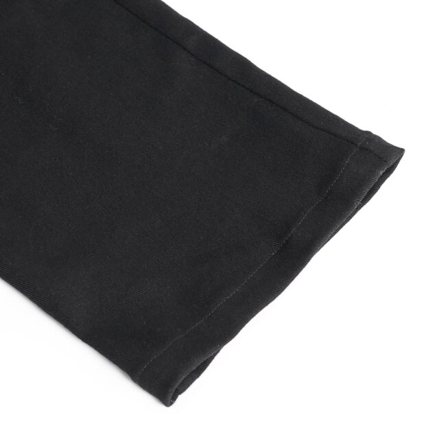 Devil Fashion Stretch-Jeans "Fast Lane Sins" mit Lack-Details M
