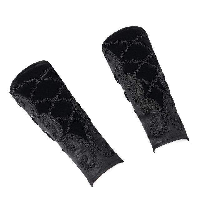 Dunkelromantische Devil Fashion Armstulpen XXS/L