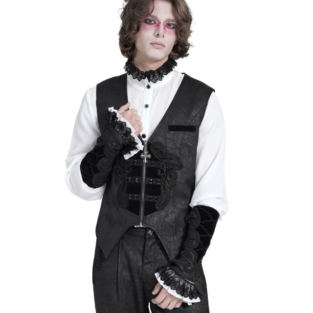 Devil Fashion Victorian Goth Weste Of Night and Nobility XXL