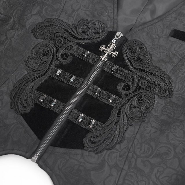 Devil Fashion Victorian Goth Weste Of Night and Nobility XXL