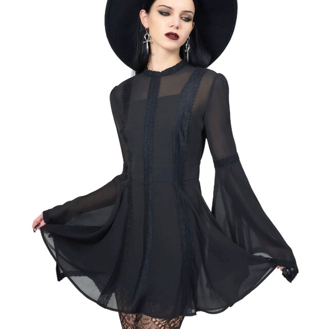 KILLSTAR Begone Langarm Minikleid 3XL