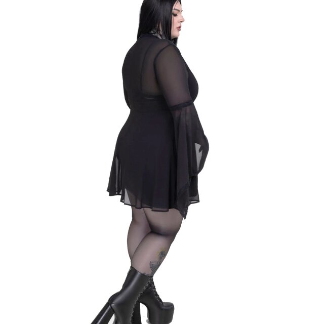 KILLSTAR Begone Langarm Minikleid 3XL