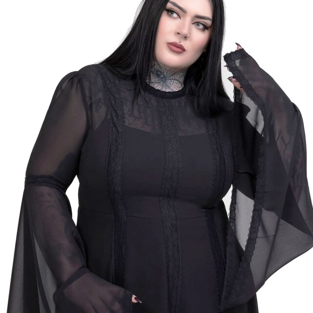 KILLSTAR Begone Langarm Minikleid 4XL
