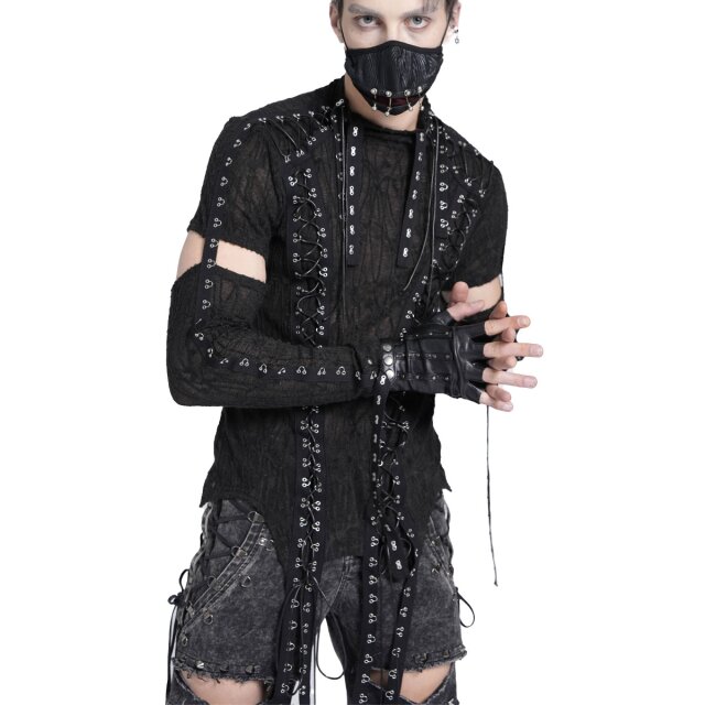 Devil Fashion Longsleeve Torn Horizon in Wasteland Look