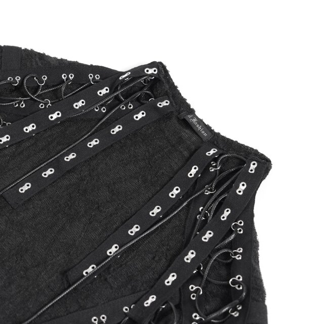Devil Fashion Longsleeve Torn Horizon in Wasteland Look