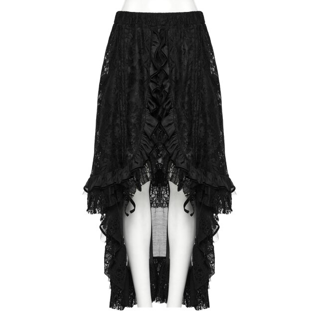 PUNK RAVE wandelbarer Volantrock Darkling Grace XS-S