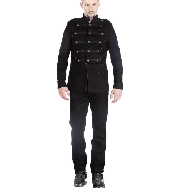Gothic-Hose Grave Parade im Uniform Look 3XL