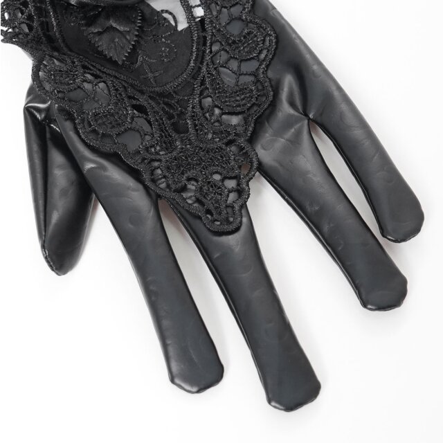 Eva Lady Gloves "Love Letter from the Crypt" in Two Colour Options