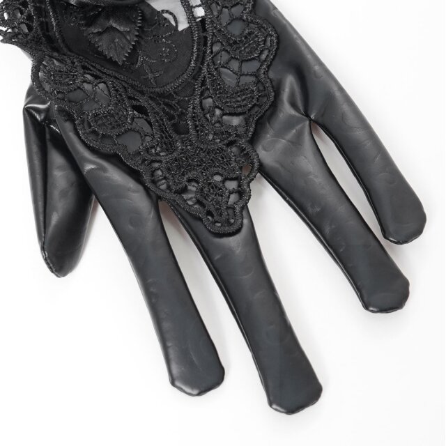 Eva Lady Gloves "Love Letter from the Crypt" in Two Colour Options