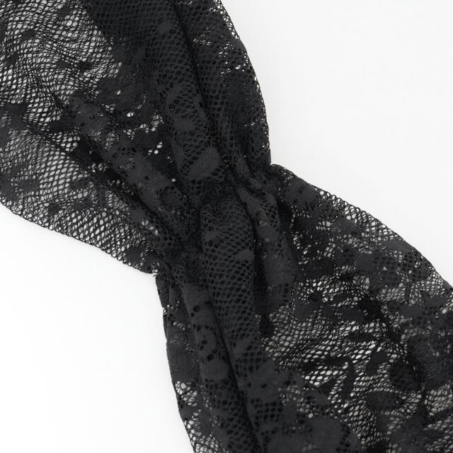 Bodenlanges Neckholder-Samtkleid Midnight Vow 3XL