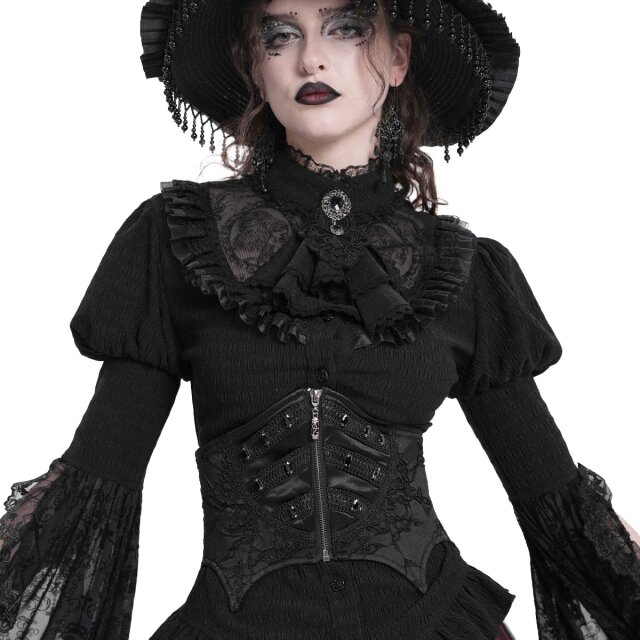 Gothic Korsagengürtel Laced in Dusk 3XL/4XL