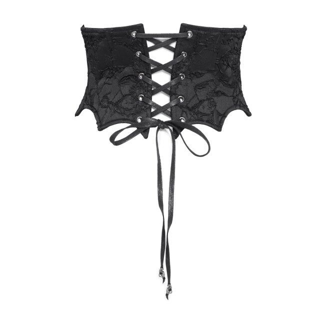 Gothic Korsagengürtel Laced in Dusk 3XL/4XL