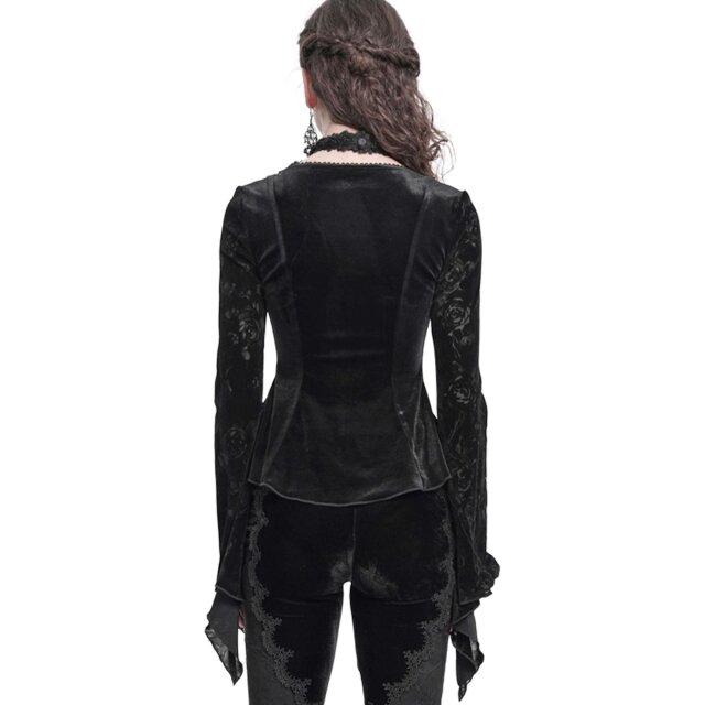 Darkly Romantic Long-Sleeved Shirt Im Schatten der Rose