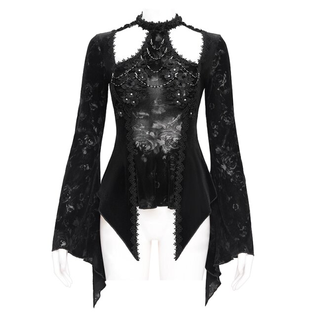 Darkly Romantic Long-Sleeved Shirt Im Schatten der Rose
