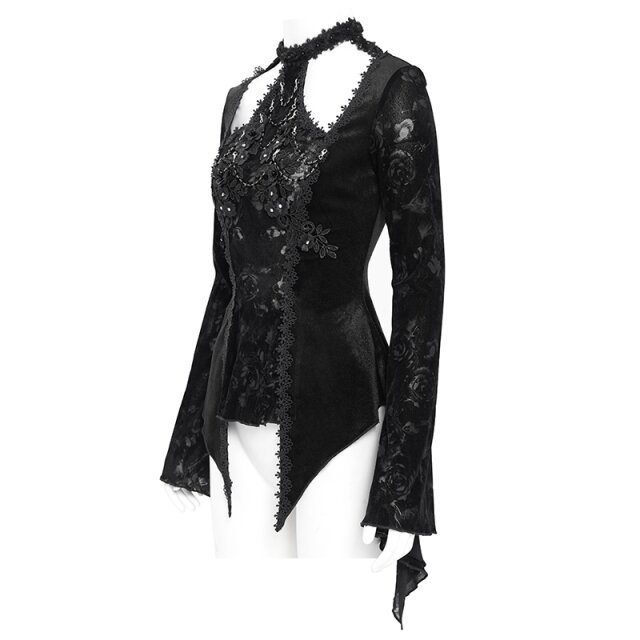 Darkly Romantic Long-Sleeved Shirt Im Schatten der Rose