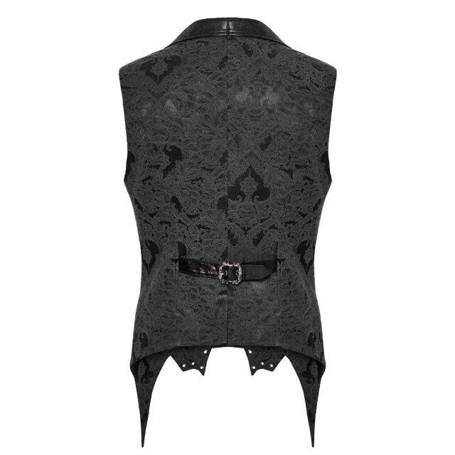 PUNK RAVE Brokatweste Midnight Manor im Vampir-Look M