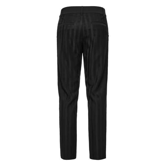 Elegante PUNK RAVE Hose Railway Dandy mit Blockstreifen S