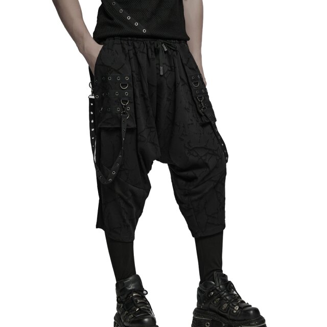 PUNK RAVE Gothic Baggy Jogger Darkfall