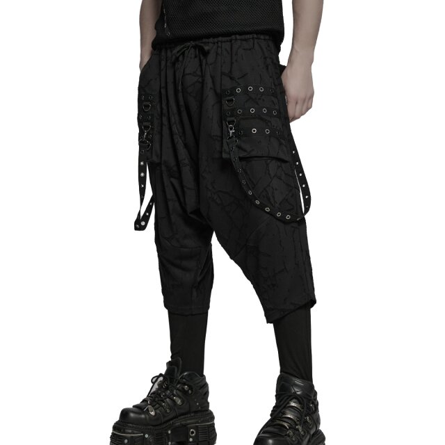PUNK RAVE Gothic Baggy Jogger Darkfall