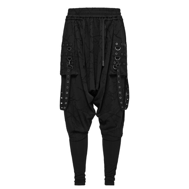 PUNK RAVE Gothic Baggy Jogger Darkfall