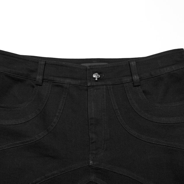 PUNK RAVE Gothic Jeans Backstage Chaos mit Netz L