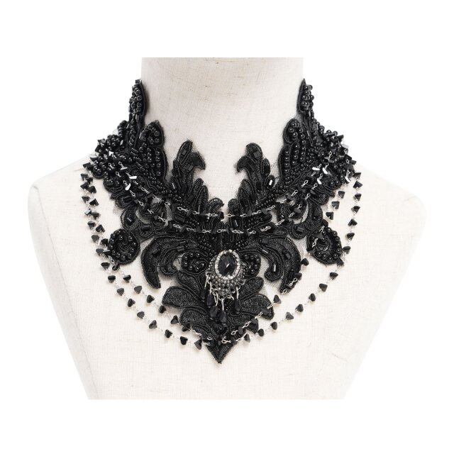 Victorian-Goth Halskette Ballroom of the Damned