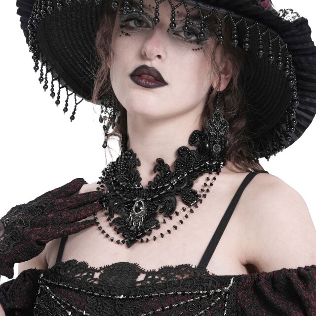 Victorian-Goth Halskette Ballroom of the Damned