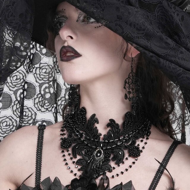 Victorian-Goth Halskette Ballroom of the Damned