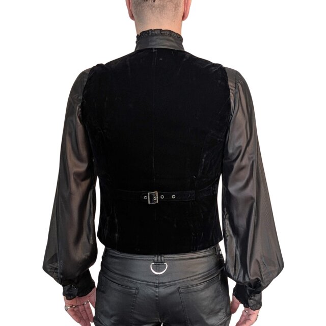 Gothic Velvet Waistcoat Strigoi