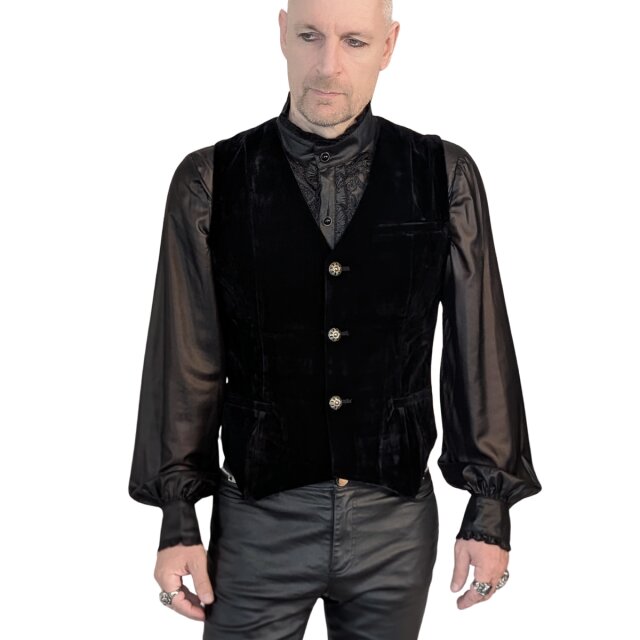 Gothic Velvet Waistcoat Strigoi