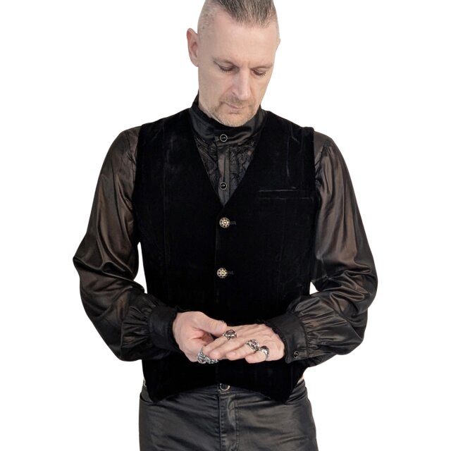 Gothic Velvet Waistcoat Strigoi