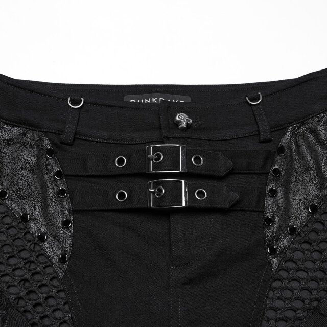 Punk Rave Gothic Hotpants Wild & Wired