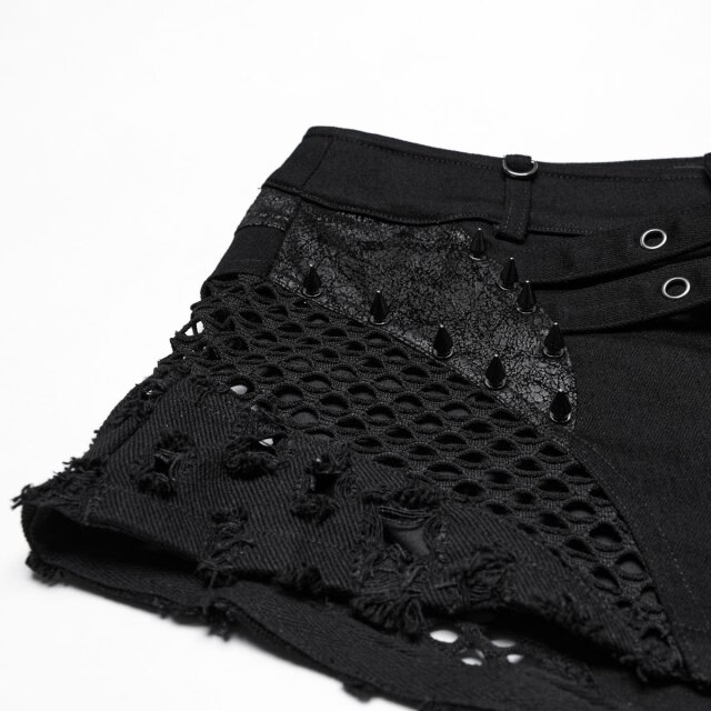 Punk Rave Gothic Hotpants Wild & Wired