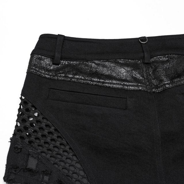 Punk Rave Gothic Hotpants Wild & Wired XL