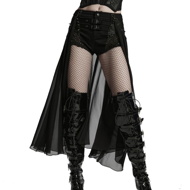Punk Rave Gothic Hotpants Wild & Wired XL
