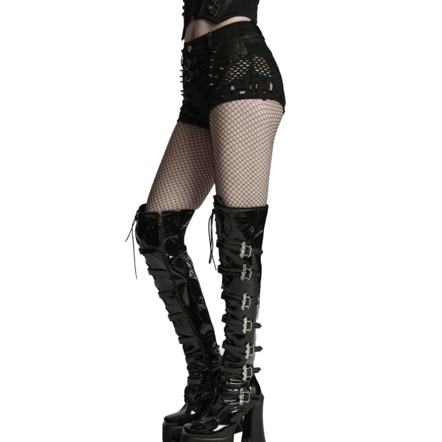 Punk Rave Gothic Hotpants Wild & Wired XL