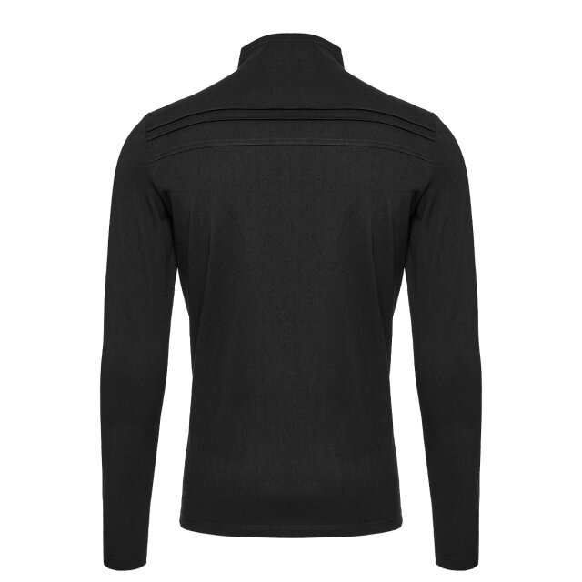 Punk Rave Longsleeve Sentinel of Darkness with Stand-up Collar
