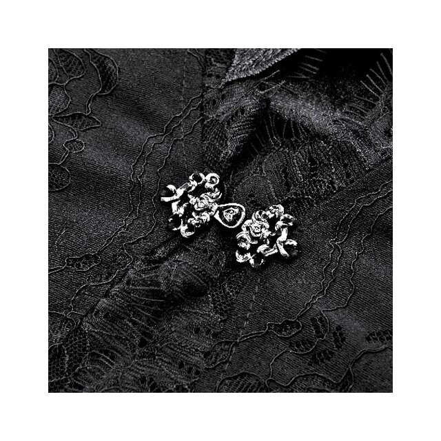 Gothic Spitzenkleid Thorns & Lullabies in Lagenoptik 3XL
