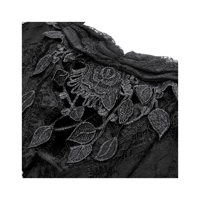 Gothic Spitzenkleid Thorns & Lullabies in Lagenoptik 3XL
