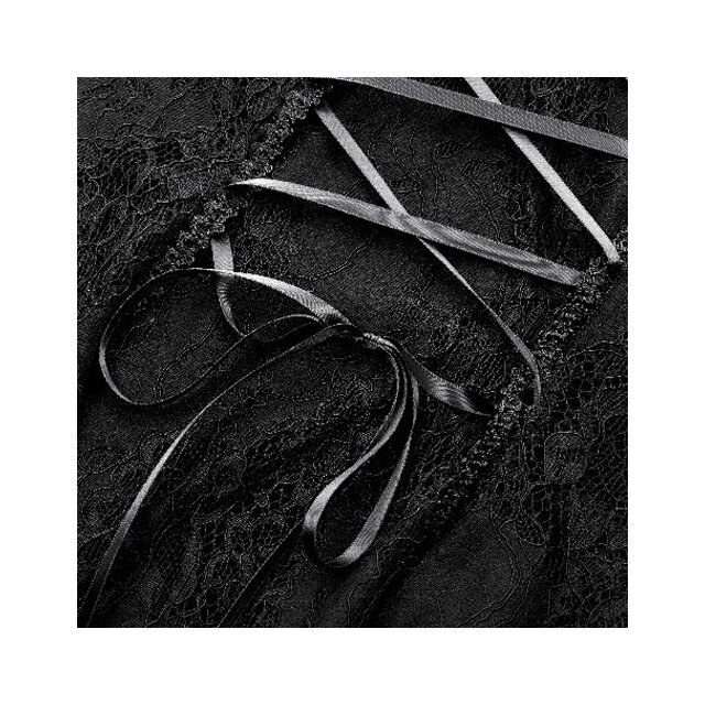Gothic Spitzenkleid Thorns & Lullabies in Lagenoptik 3XL