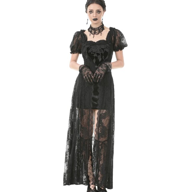 Gothic Lace Dress Thorns & Lullabies in Layered Look