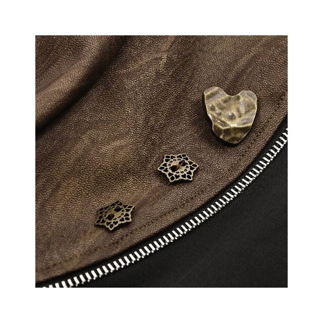 Brown Steampunk Bolero Aether Shrug