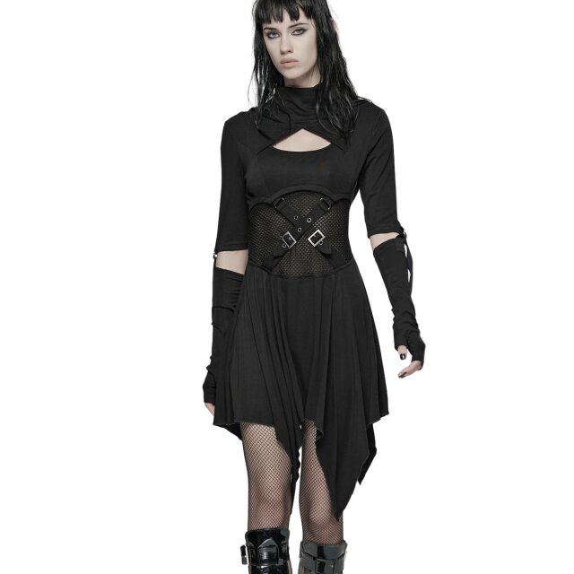 Postapokalypse- Tech Wear-Zipfelkleid Wasteland Siren M-L
