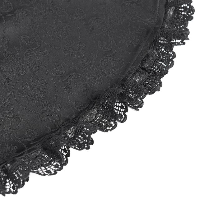 Devil Fashion Ruffle Blouse Moonlit Mourning