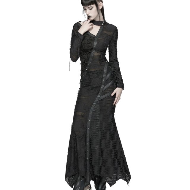Punk Rave Apocalyptic Rag Dress Queen of Ruins