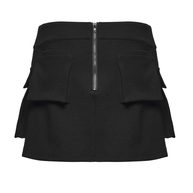 Soft PUNK RAVE Techwear Mini Skirt Glitch Doll